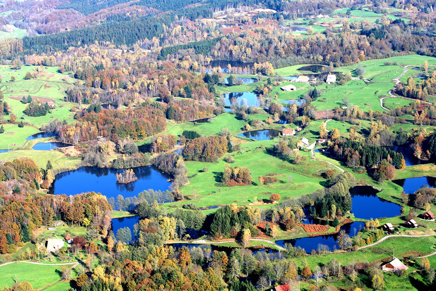 Le Plateau des Mille Étangs en Haute-Saône